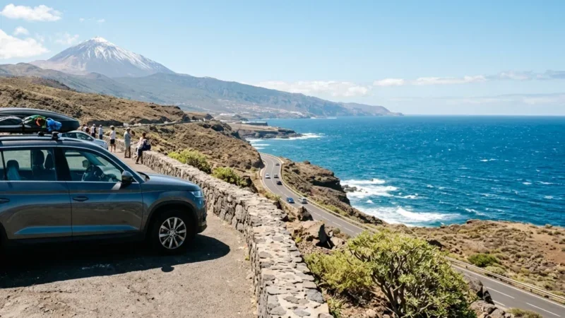 Noleggio Auto 7 Posti e Familiari all'Aeroporto di Tenerife Sud: Spazio, Prezzi e Seggiolini per Bambini