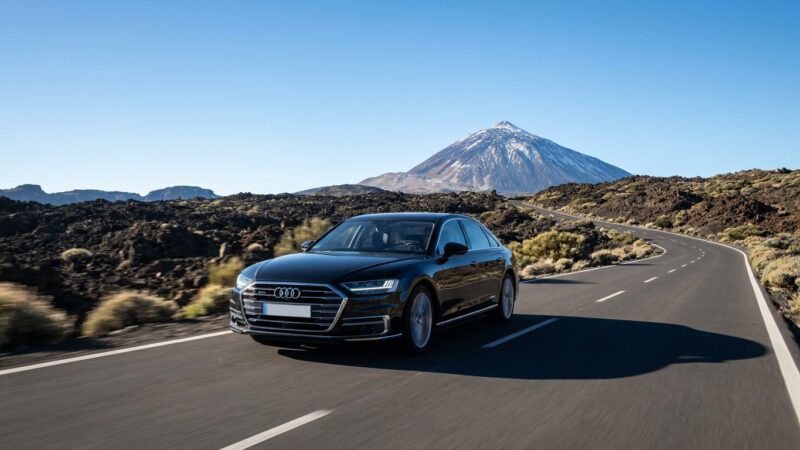 Alla guida dell'Audi A8 a Tenerife: Recensione in prima persona