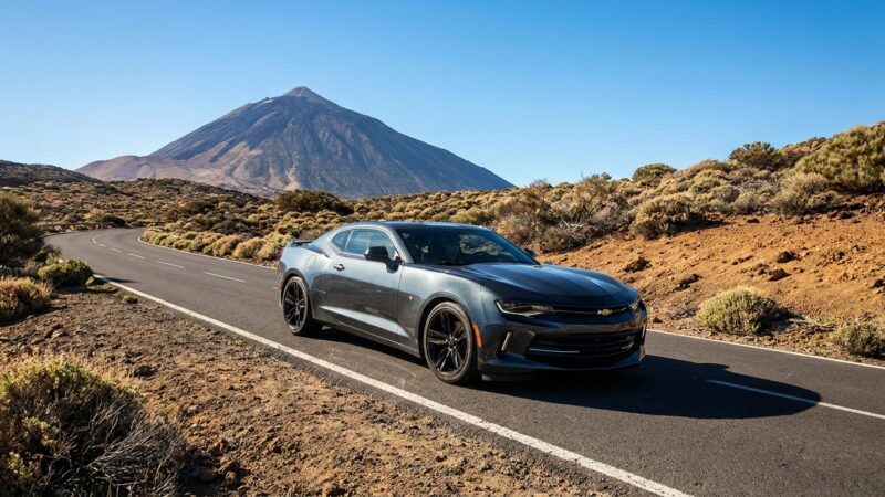 Recensione di guida della Chevrolet Camaro: Test su strada a Tenerife