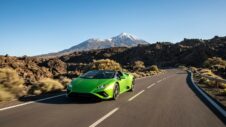 Lamborghini Huracan EVO Spyder, Prova su Strada a Tenerife