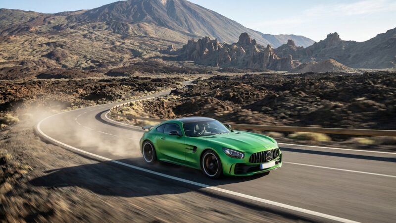 Mercedes-AMG GT R Coupe Prova su Strada a Tenerife