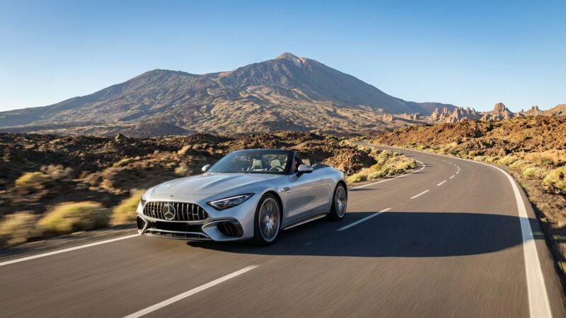 Mercedes-AMG SL 63: Prova su Strada a Tenerife