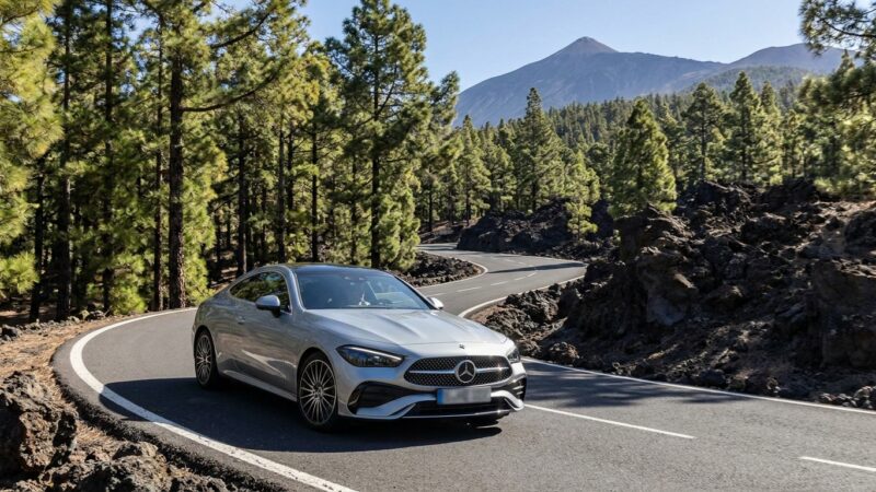 Mercedes-Benz CLE 220 D Prova su Strada a Tenerife