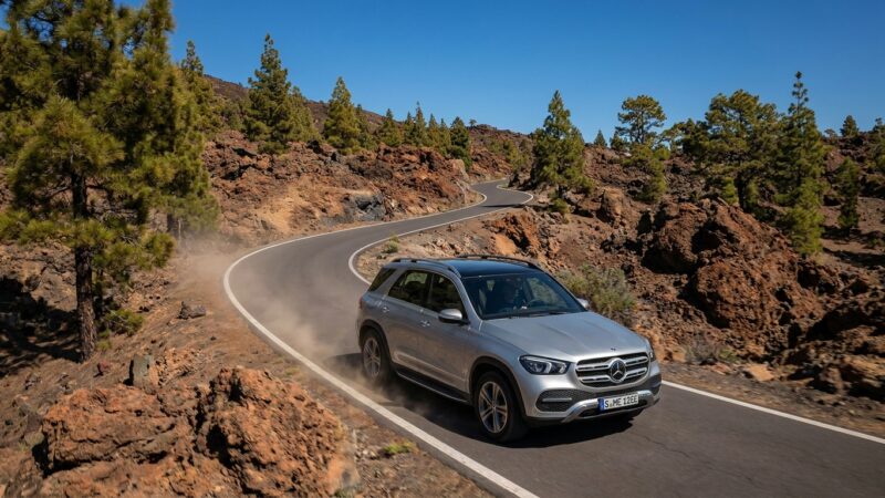 Mercedes-Benz GLE 350 4Matic Prova su Strada a Tenerife