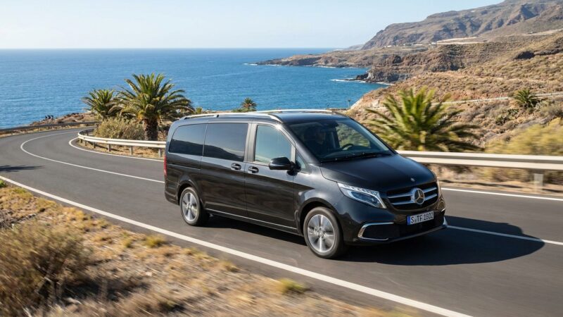 Mercedes-Benz V-Class Prova su strada a Tenerife