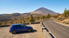 Volkswagen Golf R, Prova su Strada a Tenerife